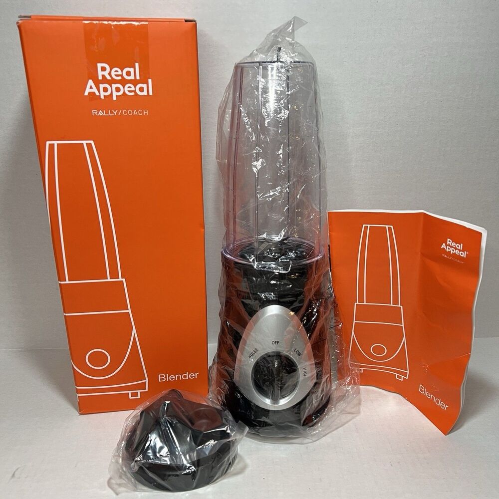 Real Appeal Rally Coach Blender Smoothie Maker New Open Box
